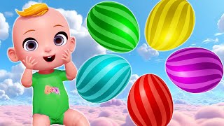 Finger Song With Candy  JoJo Nursery Rhymes amp Kids Songs [upl. by Yeslaehc]