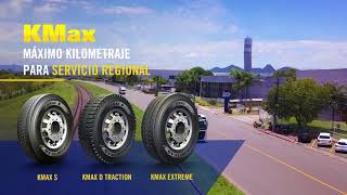 GOODYEAR KMAX  PERFORMANCE COMPROBADA [upl. by Eelarak239]