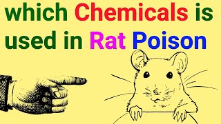 Chemicals in Rat Poison  Best Rat poisons  Rat control  Chemicals used in Rat poision [upl. by Htezil]