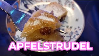 🍎🥧Apfelstrudel The Easiest Way☕️🍽 [upl. by Edas]