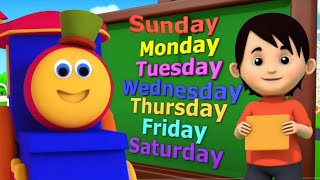 Days Of The Week Educational Videos  More Fun Rhymes for Kids [upl. by Gaskin]