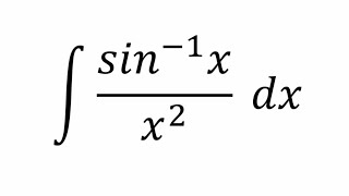 Integral of arcsinxx2 explained [upl. by Jocelyne259]