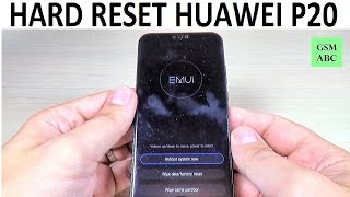 HARD RESET Huawei P20 P20 Lite P20 Pro [upl. by Sacul]