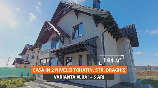 Spre vânzare casă în 2 nivele C Braghiș Tohatin 144m2  5 ari  Acces Imobil [upl. by Ahsinert]