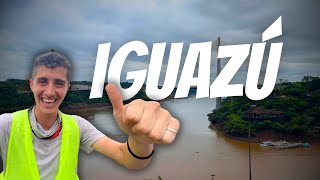 Viajando a PIE por ARGENTINA LLEGO AL HITO DE LAS TRES FRONTERAS  MISIONES  IGUAZÚ [upl. by Vance]