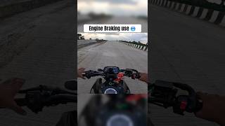 Engine braking  Downshifting use 😱  enginebreaking downshifting rakkovlogs [upl. by Ashli]