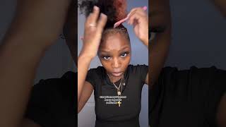 hairstyles edgestutorial curlyhairstyles naturalhairstyles curly naturalhair curlyhair curls [upl. by Nooj]