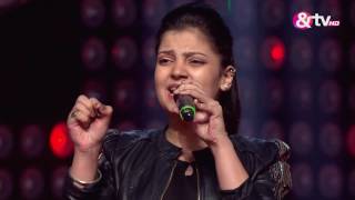 Himanshi Tanwar  Babli Badmaash  The Blind Auditions  The Voice India 2 [upl. by Mailliwnhoj244]