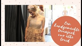 EEN HANDGEMAAKTE COUTURE TROUWJURK VOOR ELKE BRUID [upl. by Fransisco]