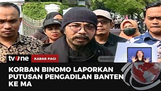 Korban Investasi Binomo Tidak Terima Salah Satu Tersangka Bebas  Kabar Pagi tvOne [upl. by Eiuqnom]