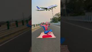 Spider man funny video😂😂 funny videoshorts trendingshorts shortsfeed spiderman [upl. by Niletak]