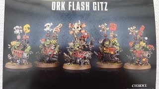 Ork Flash Gitz unboxing and review WH40K [upl. by Jasmina]