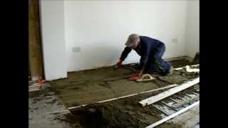 How to DIY Floor screed [upl. by Rochkind]