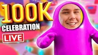 100k Celebration Live  GIVEAWAY [upl. by Anayad]