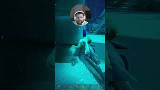 ark daddy shows off how to tame a plesiosaur playark arksurvival arkshorts [upl. by Greabe]