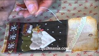 Préparez Noël avec Béa amp QUILTMANIA  étiquette 10 décembre [upl. by Torhert]