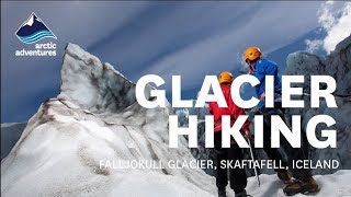 Glacier hiking and climbing with Glacier Guides [upl. by Cirdla]