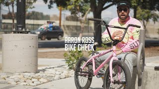 AARON ROSS  Sunday Bikes  Nightshift Bike Check  BMX [upl. by Suiravad]