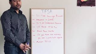 TFSA Information in Hindi  TFSA Canada What is TFSA [upl. by Jablon]