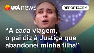 Olimpíadas A cada viagem o pai diz à Justiça que abandonei minha filha diz atleta [upl. by Dumanian]