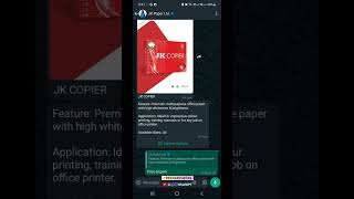 How JK Paper using WhatsApp jkpaper [upl. by Dilahk228]