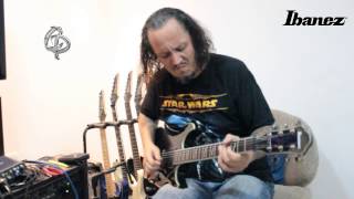 Ibanez Darkstone DN520K review by Passamani [upl. by Idnor]