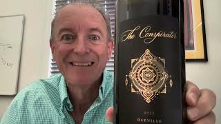 The Conspirator Oakville Red Blend 2022 June 24 2024 [upl. by Aihseym]