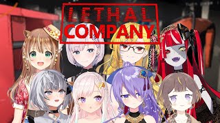 【Lethal Company】First time playing but hey im with the girls【Moona Hoshinova】 [upl. by Anwat663]