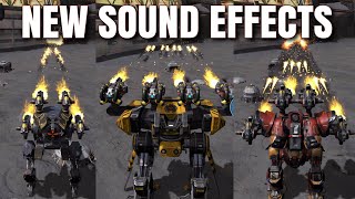 WR NEW Sound Effects  Scald Scorcher Incinerator  War Robots Test Server Gameplay [upl. by Anahsak317]