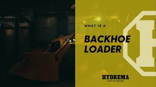 What is a Backhoe Loader  Hydrema  Keeps You Moving [upl. by Xyla860]