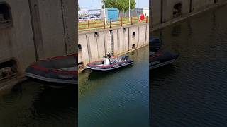 🛥️ Vlissingen Netherlands🇳🇱 Sluicebox TravelwithHugoF boatlock sluicebox sluice sluis [upl. by Belinda565]