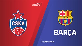 CSKA Moscow  FC Barcelona Highlights  Turkish Airlines EuroLeague RS Round 20 [upl. by Breena985]