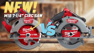 Milwaukees M18 FUEL 714quot Circular Saw Showdown  283420 vs 273220 [upl. by Astera]