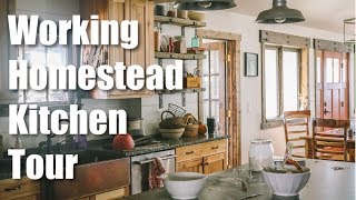 HOMESTEAD KITCHEN Tour Come Look Inside [upl. by Syned138]