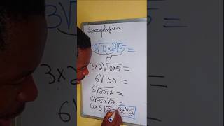 Simplification des racines carrées joli exercice de mathématiques mathematique [upl. by Pears]