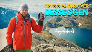 Høydeskrekk og Besseggen  Trygg på tur over BESSEGGEN  EP8 [upl. by Gnil]