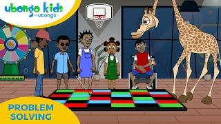 EPISODE 70 A day at the Mall  Problem Solving Ubongo Kids Holiday Special  Black Cartoons [upl. by Edwine]