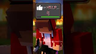 HELP JJ Revenge  MAIZEN Minecraft Animation shorts [upl. by Nered]