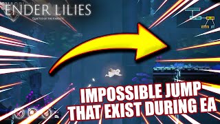 ENDER LILIES IMPOSSIBLE JUMP PUZZLE EXIST THAT PEOPLE NEVER KNOW DURING EARLY ACCESS [upl. by Baler]