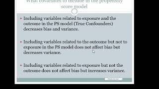 Overview of propensity score analysis [upl. by Atinnor962]