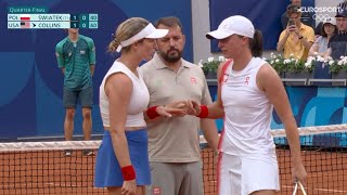 Swiatek vs Collins Highlights  Paris Olympics 2024  Iga Swiatek vs Danielle Collins Highlights [upl. by Eduard]