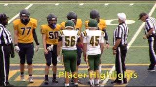 Placer  Nevada Union 2023 JV Highlights [upl. by Thinia]