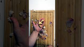 How to Peel Garlic the Easy Way Small amp Large Amounts Shorts [upl. by Agbogla]