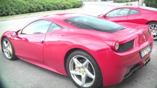 Ferrari 458 Italia walkaround amp start up [upl. by Atikcir161]