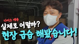 다이소 배송기사 현장은 이렇습니다배송기사 지입기사 다이소 일자리 [upl. by Zoha]