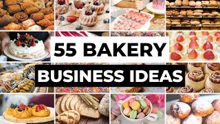 55 Baked Goods to Sell  Bakery Business Ideas You Can Start From Home [upl. by Afaw]