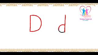 Lets learn Capital amp Small Script letter D [upl. by Odysseus]