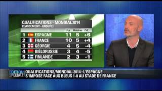 BFM TV  France  Espagne  Franck Leboeuf donne son avis sur Benzema  2603 [upl. by Yren]