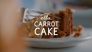 Carrot Cake  Deliciously Ella  Vegan  Gluten Free [upl. by Nahrut]