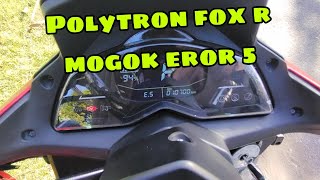 MOTOR LISTRIK MOGOK POLYTRON FOX R EROR 5 [upl. by Yunick268]